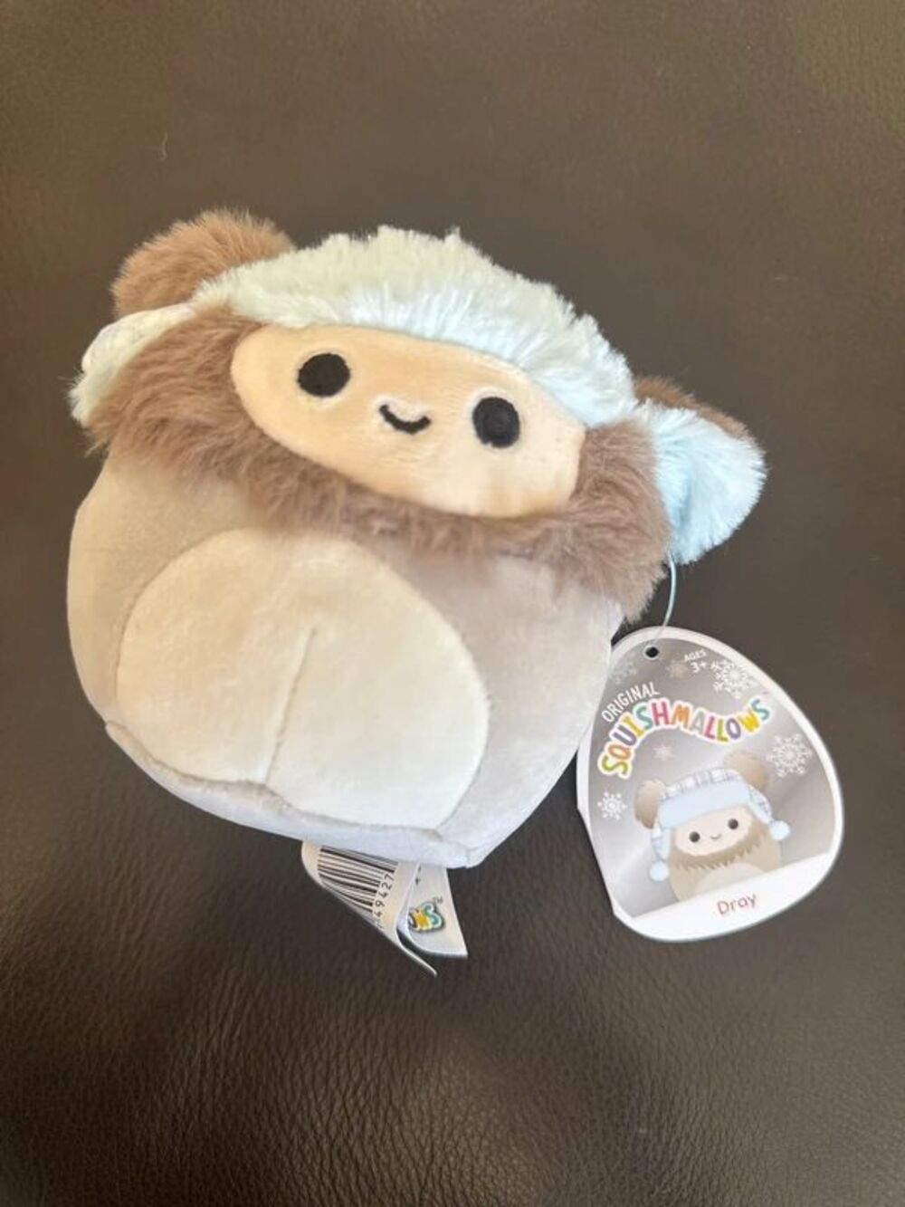 Dray the Sasquatch (Bigfoot/Yeti) Squishmallow NWT 4.5 in